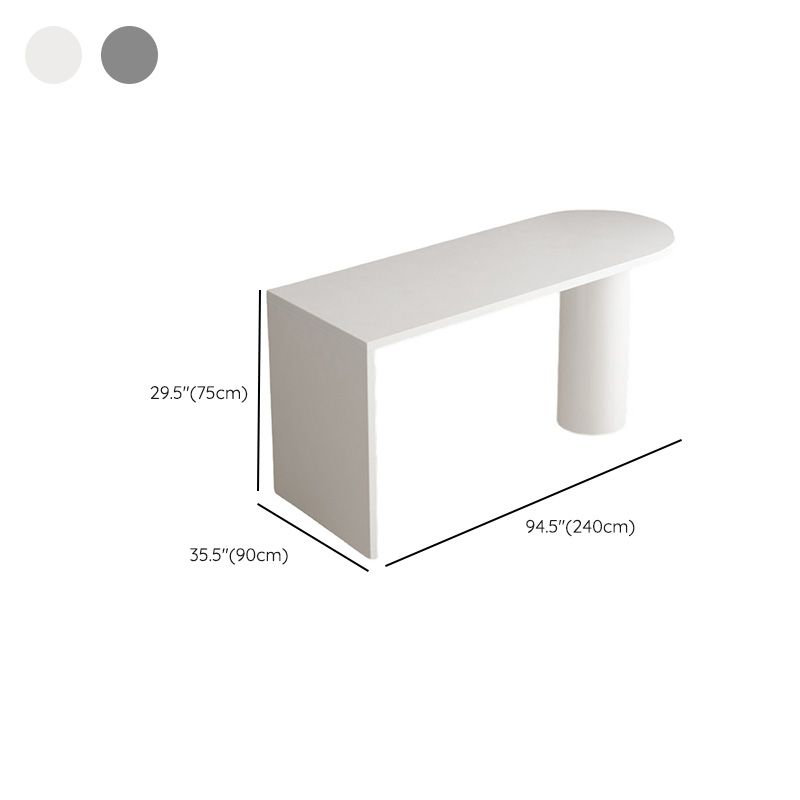 Contemporary Bar Table Solid Wood Specialty Pub Table for Indoor