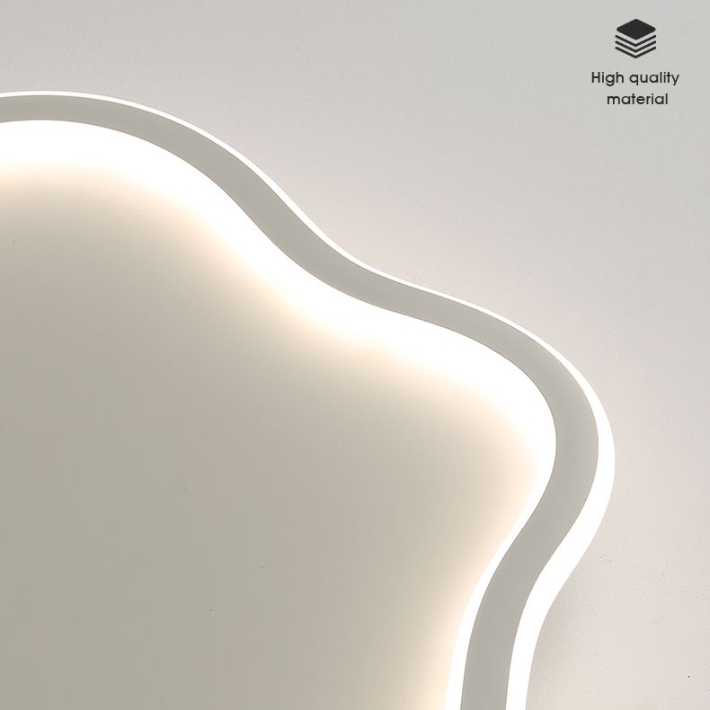 Lámpara de techo LED de aluminio, accesorios de iluminación de montaje empotrado sencillos para sala de estar