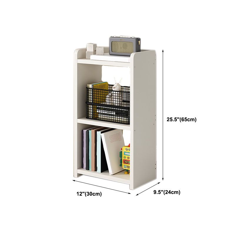Contemporary 9.44" Wide Book Shelf Manufactured Wood Standard Shelf