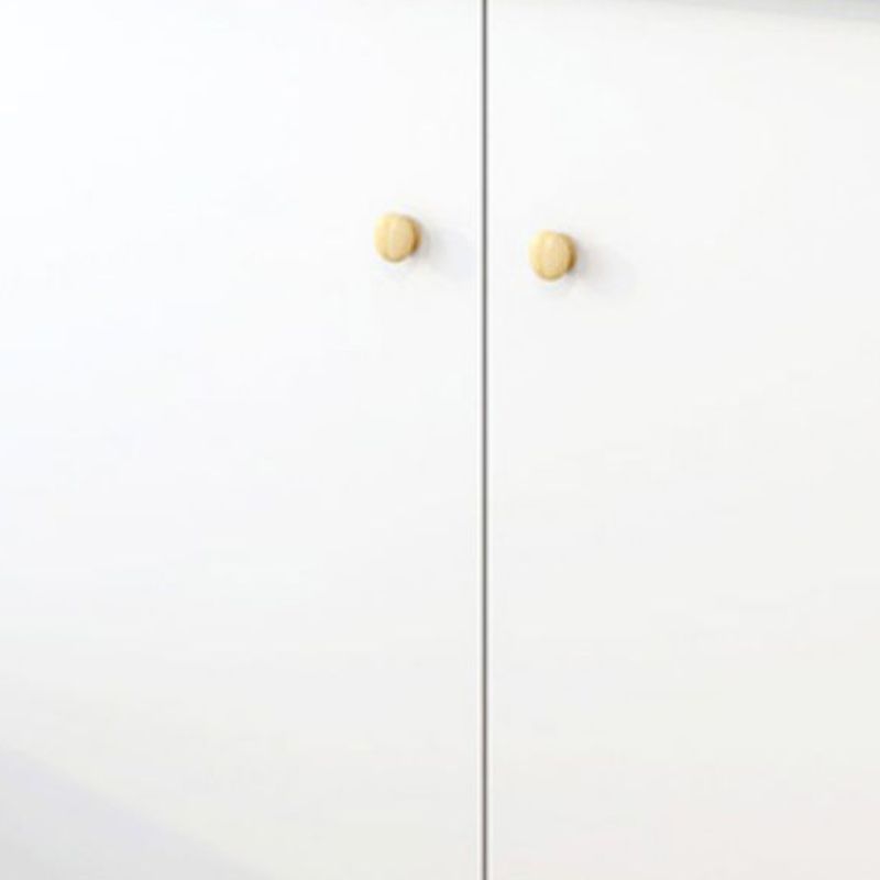 Manufactured Wood Cabinet Modern Accent Cabinet with Door and Drawer
