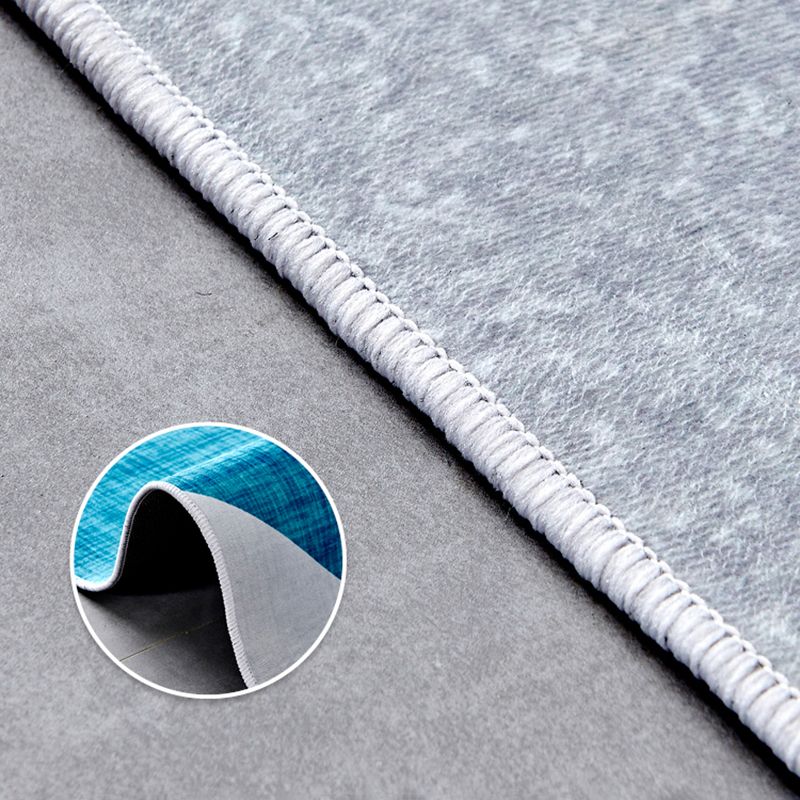 Pink Modern Indoor Rug Blending Stripe Rug Washable Area Rug for Living Room