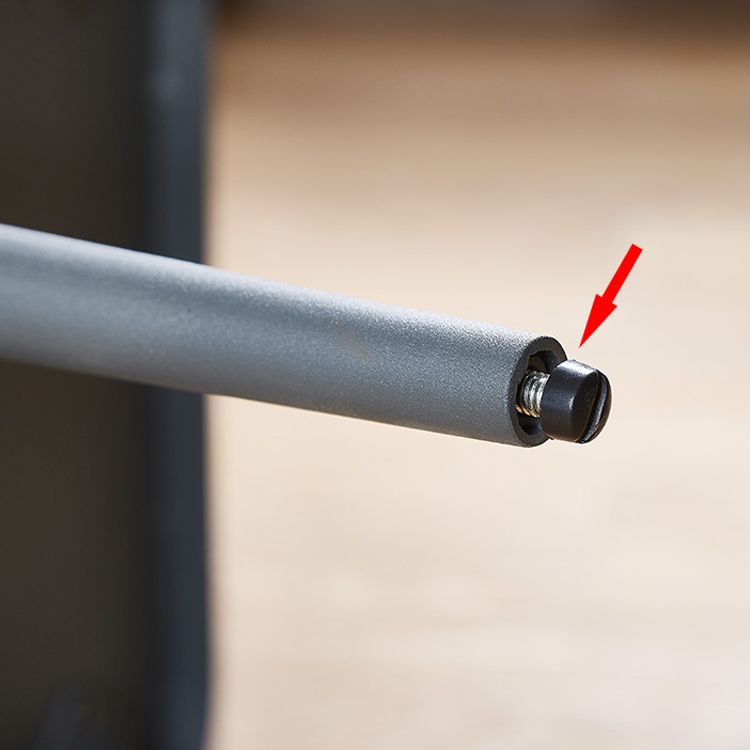 Mid-Century Square Tray Top Side Table 19.6" Tall Iron 4 Legs End Table with Storage