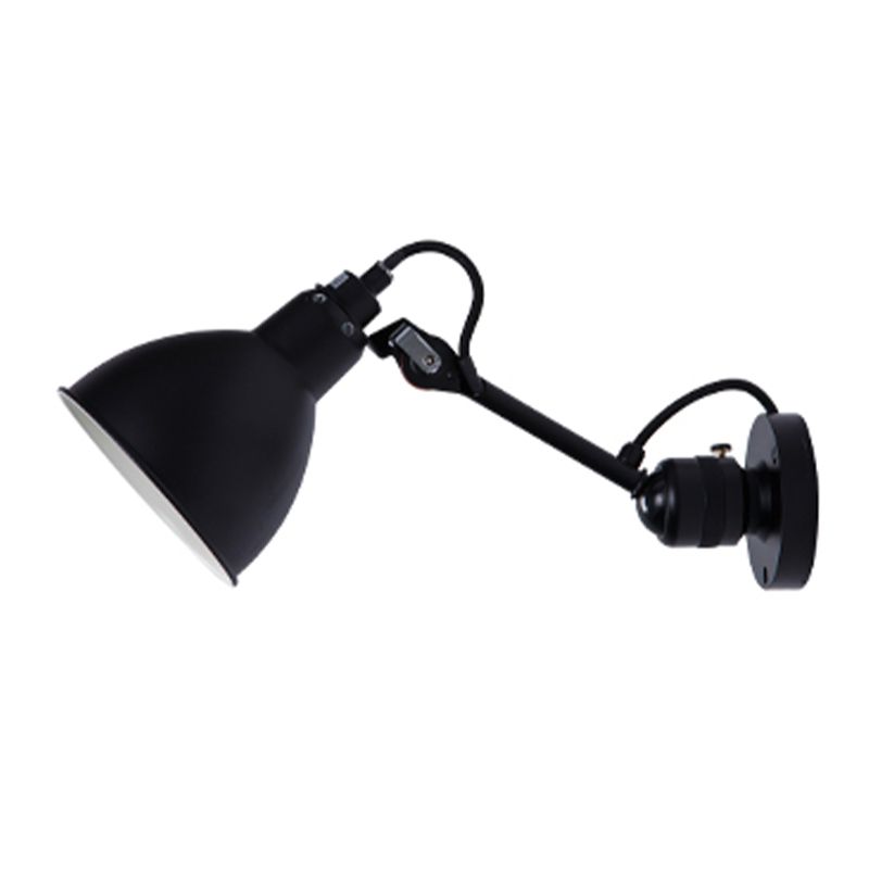 Modern Wall Sconce Linear Shape Reading Wall Light with Metal Shade for Bedroom