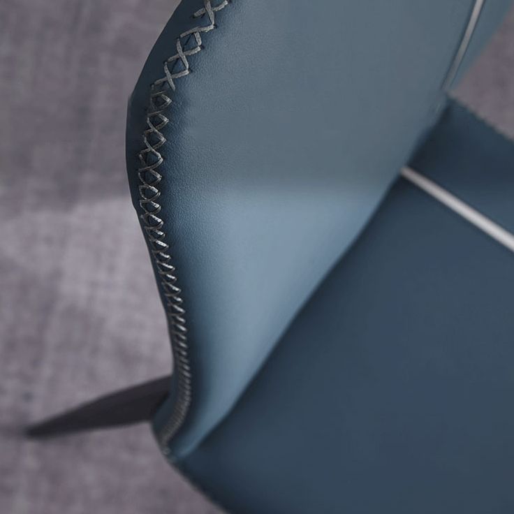 Metal Modern Indoor-Outdoor Side Chairs Parsons Dining Chair