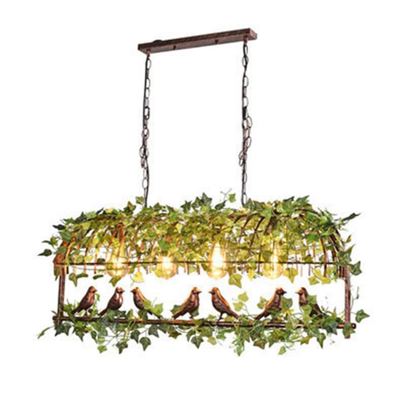 Creative Island Light Industrial Hanging Lighting Fixture for Dining Room