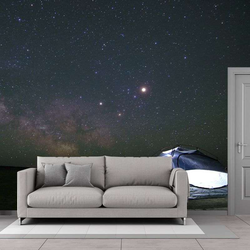 Deep Space Full Sky Mural Wallpaper Wall Decor for Bedroom,Made to Measure