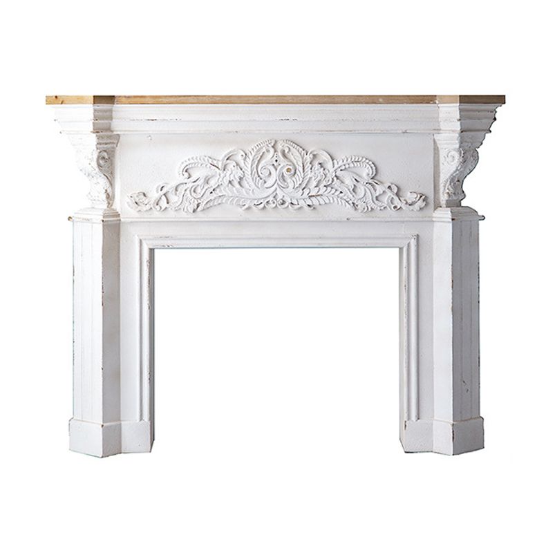 French Country Wood Console Table Rectangle Console Sofa Table for Hall