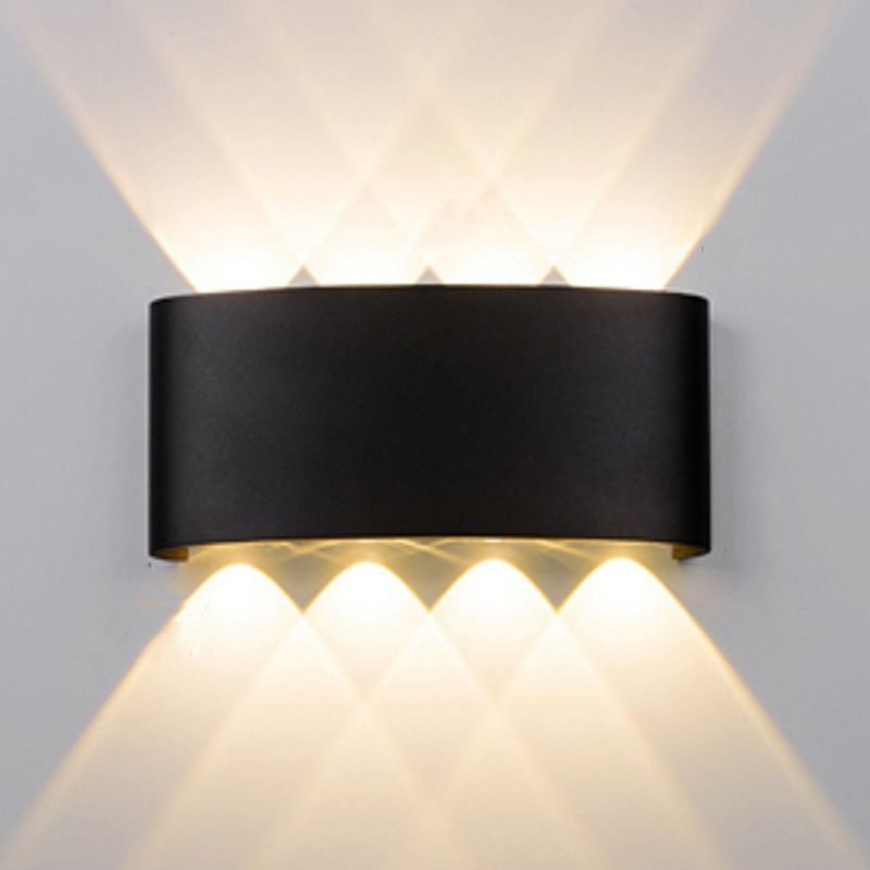 Nordic Style Iron Wall Light Modern Waterproof LED Wall Lamp for Corridor