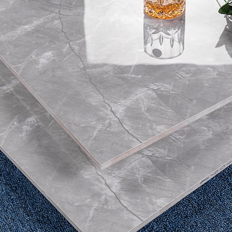 Matte Square Floor and Wall Light Yellow Marble Tile for Living Room