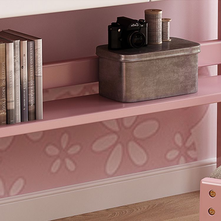 3 Drawers and 3 Shelves Kids Desk Writing Desk in Solid Wood