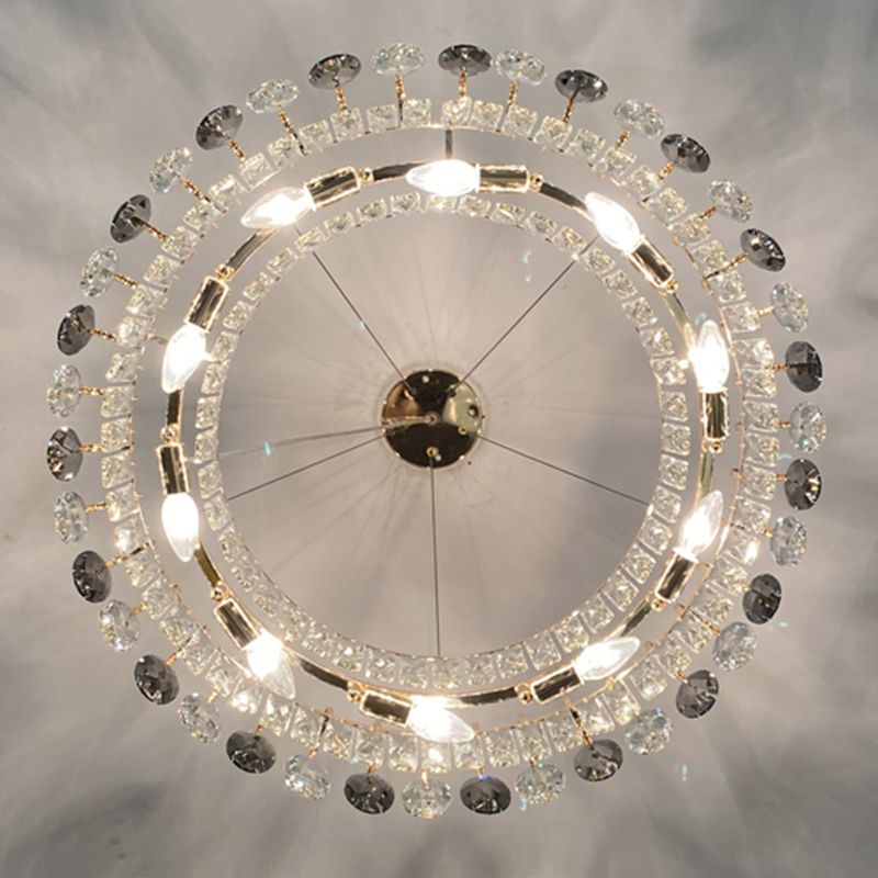 Sphere de salle à manger moderne Sphere Chandelier Prendant Lighting Fixtures Crystal