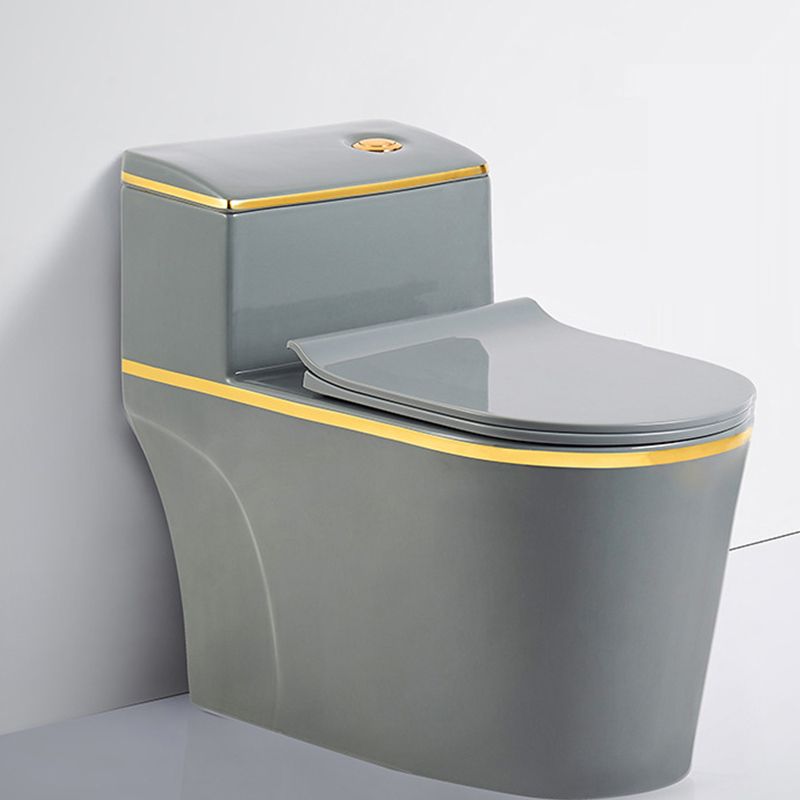 Traditional Toilet Bowl Floor Mounted One-Piece Toilet Porcelain Urine Toilet