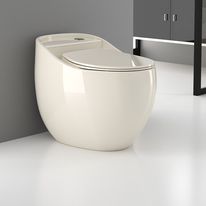 Round Siphon Type Household Toilet Small Apartment Large-caliber Silent Toilet