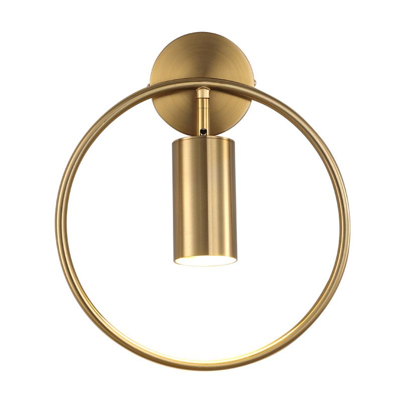 Lampada montata sul cerchio Postmoderno semplicità in metallo Prontone per soggiorno per soggiorno