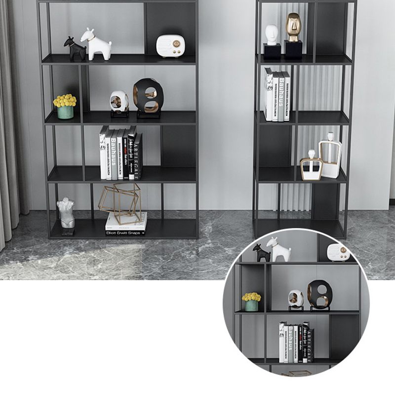 70.87"H Bookshelf Contemporary Style Open Back Bookcase for Home Office