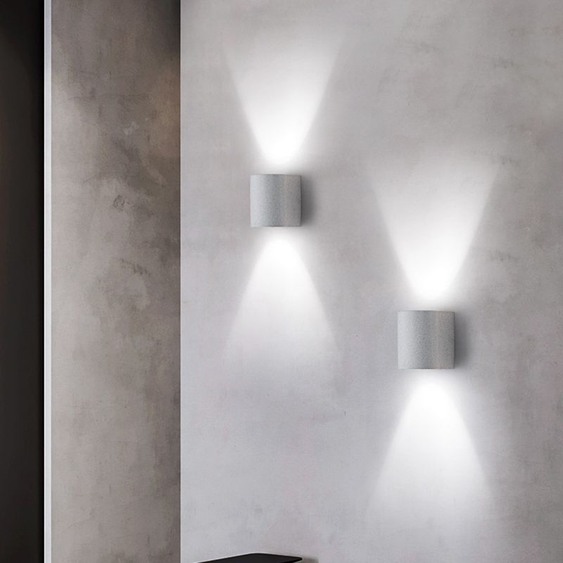 Wohnzimmer ein Kopfwandleuchten moderne Zementwandmontageleuchte
