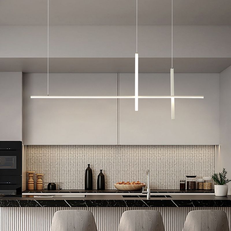 Zeitgenössische Inseln Leichte Einfachheit hängende Beleuchtung für Wohnzimmer
