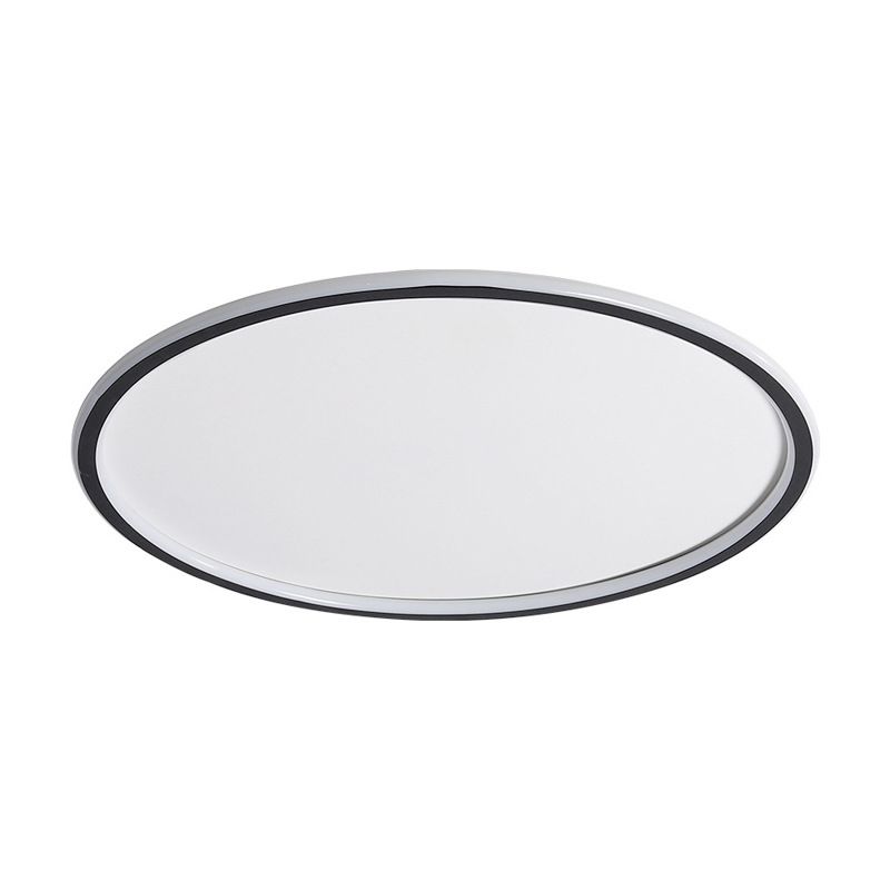 Lámpara empotrada para sala de estar LED de estilo minimalista moderno con iluminación de techo de metal prismático de forma circular
