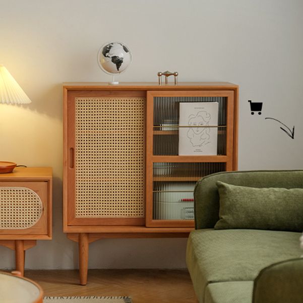 14.57"W Bookshelf Contemporary Style Solid Wood Bookcase for Home Office