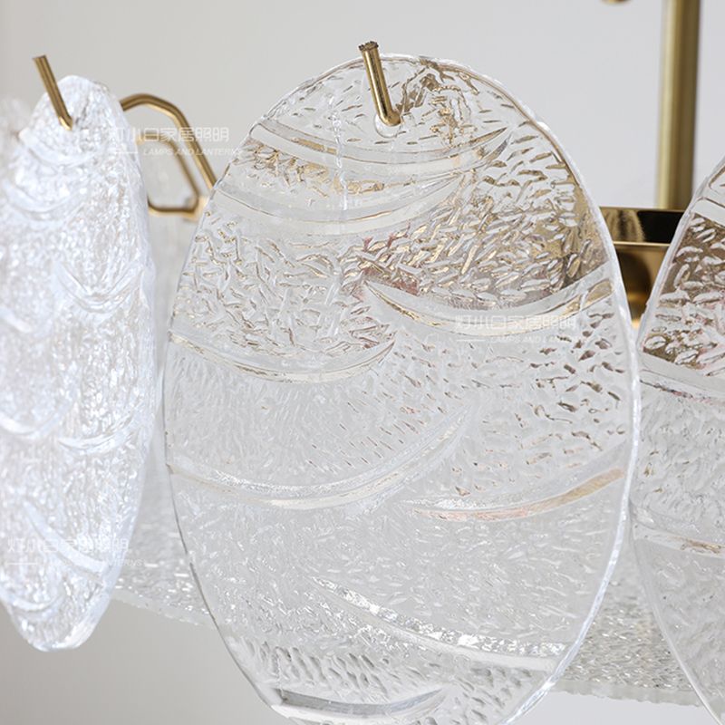 Nordic Ceiling Lamp Simple Glass Shade Flush Mount Light Fixture