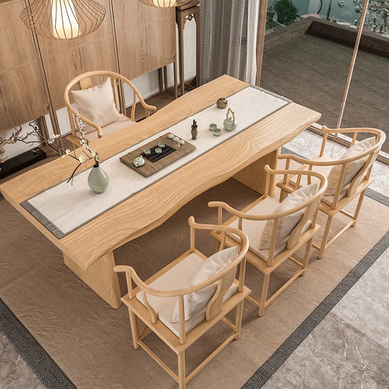 Modern Wood Dining Table Set 1/5 Pieces Dining Set for Home Use
