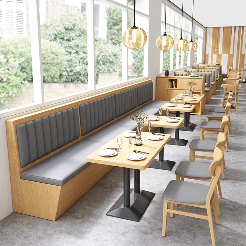 Wood Open Back Dining Chairs Contemporary Upholstered Dining Chairs