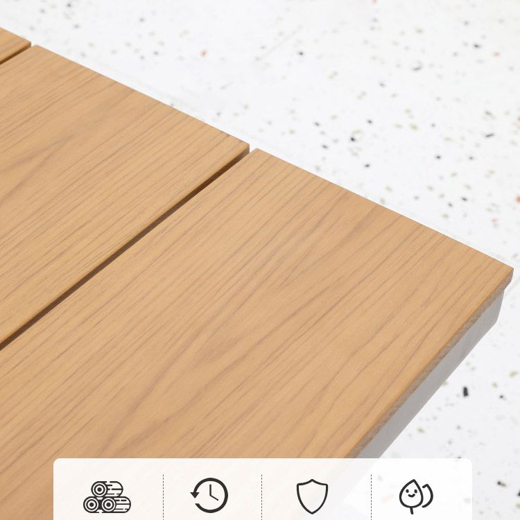 Boho Patio Dining Table Set 1/3/5/7/9 Pcs Aluminum Frame Dining Table and Chairs