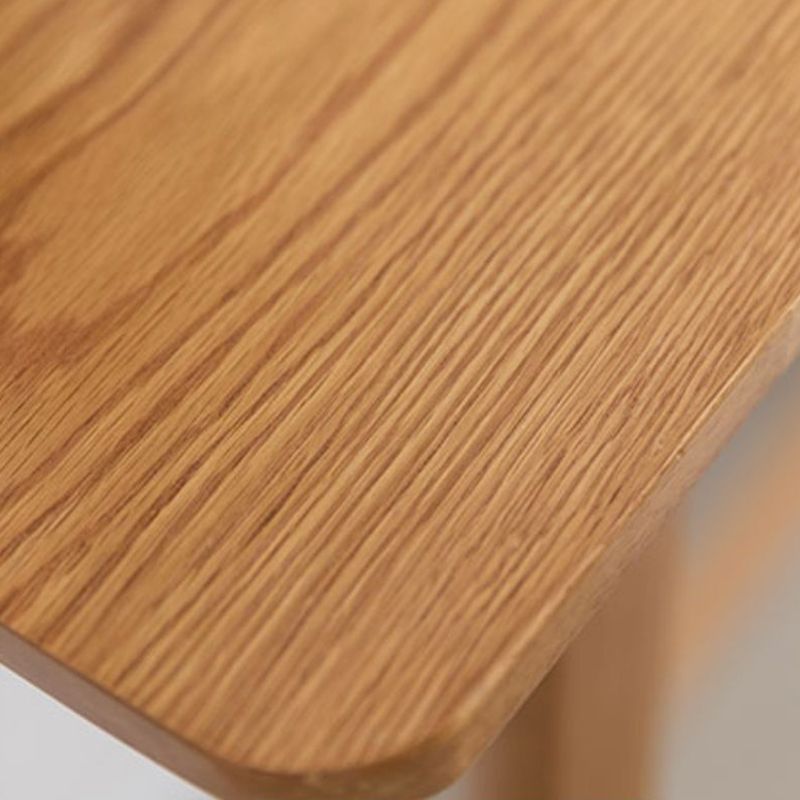 Modern Solid Wood Bar Table Rectangle Bar Table for Breakroom