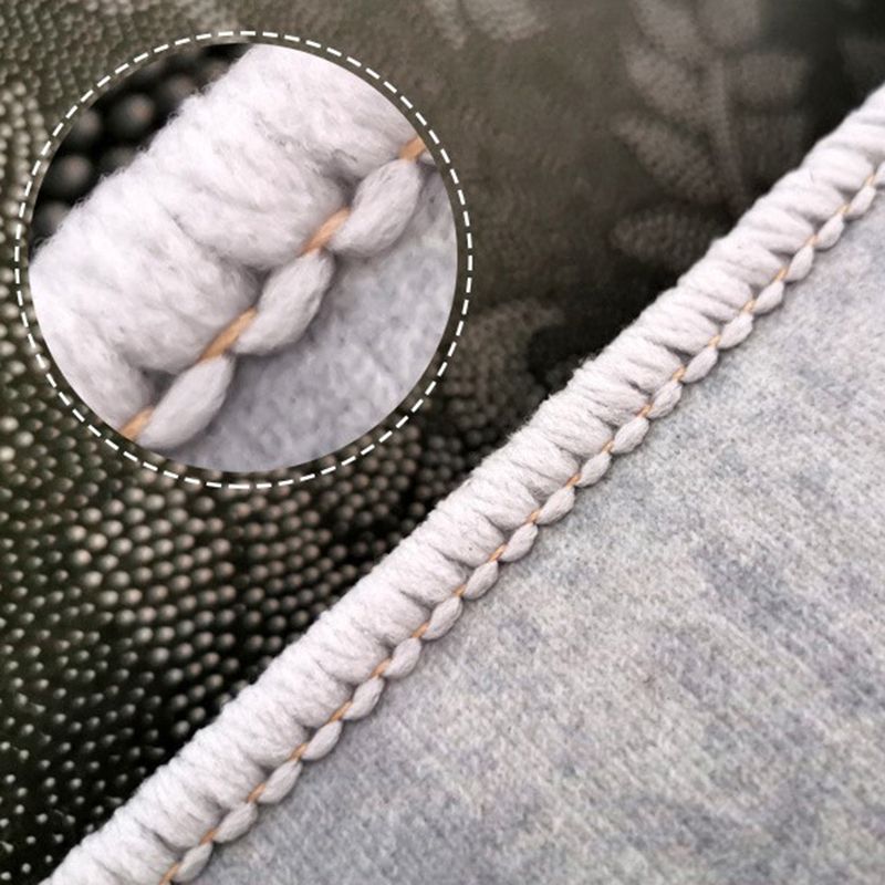 Pink Nordic Carpet Polyester Color Block Carpet Washable Area Carpet for Living Room