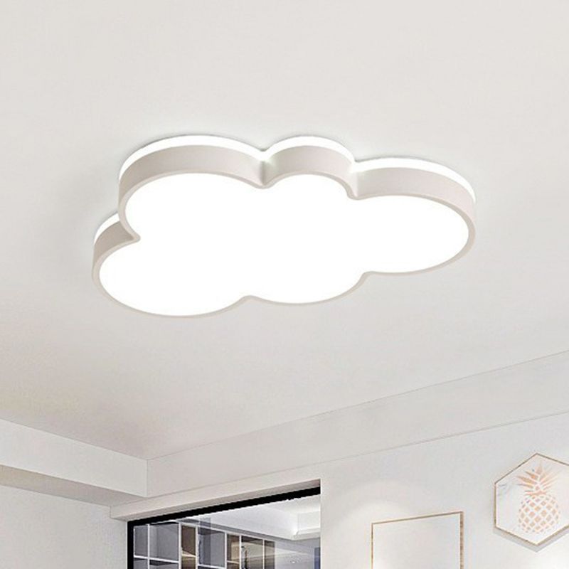 Plafonnier LED en forme de nuage en acrylique, luminaire d'éclairage encastré pour chambre d'enfant