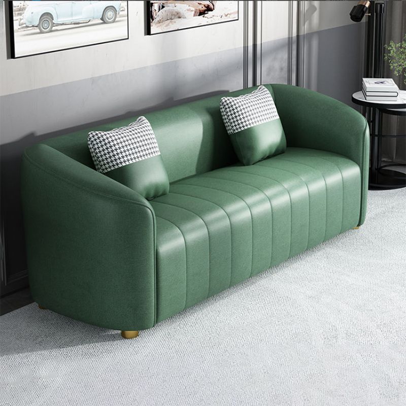Contemporary Seating Cushions Tuxedo Arm Living Room Standard Settee