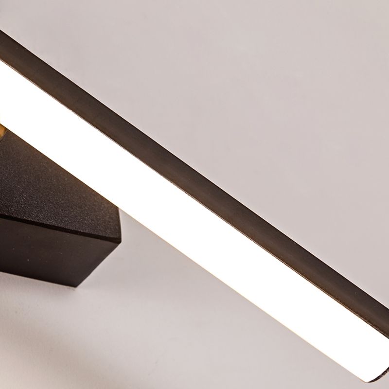 Modern Style Metal Wall Light Strip Rotatable LED Wall Sconce for Bedroom