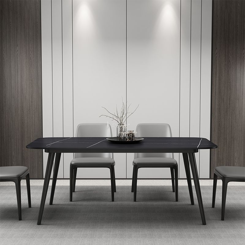 Modern 1/2/3/5/7 Pieces Dining Set Sintered Stone Dining Table Set