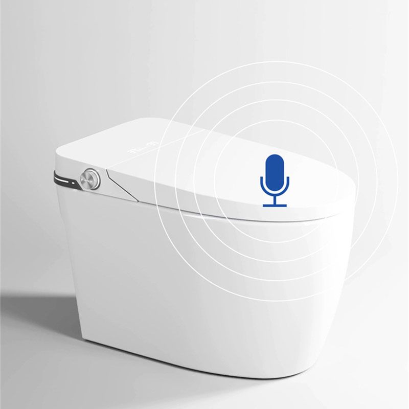 Ultraviolet Sterilization Toilet Elongated Floor Mounted One Piece Toilet