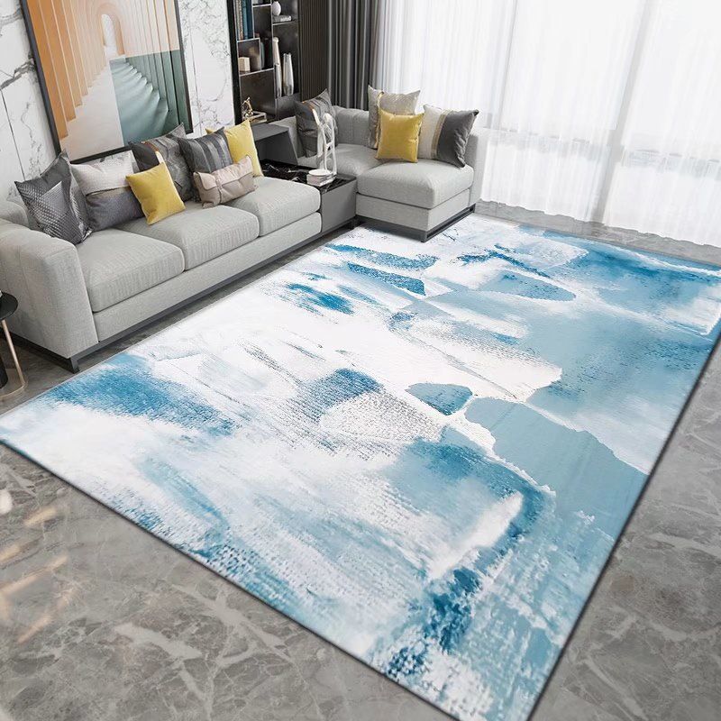 Eenvoud Area tapijt trendy polyester abstract patroon binnen tapijt niet-slip tapijt voor woonkamer