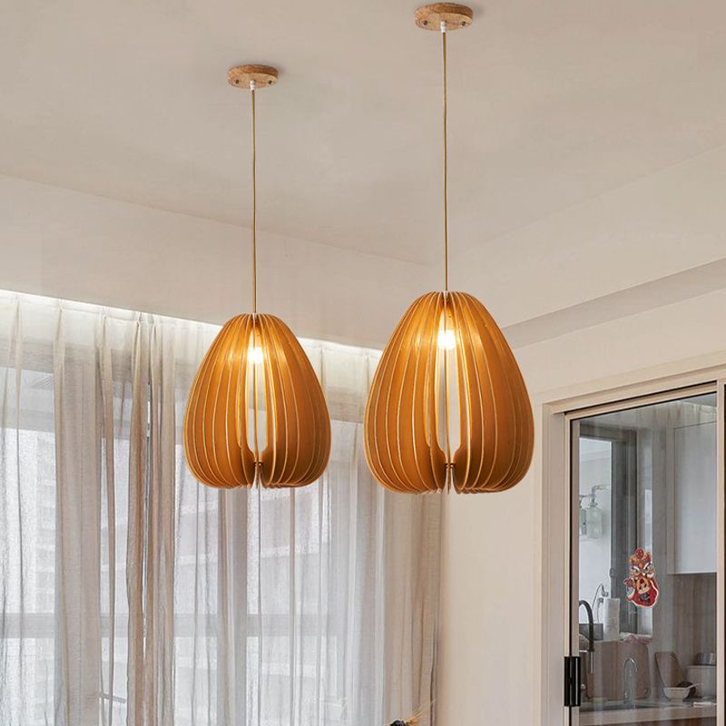 Nordic Style Pendant Ceiling Light Wood Living Room Hanging Light Fixture