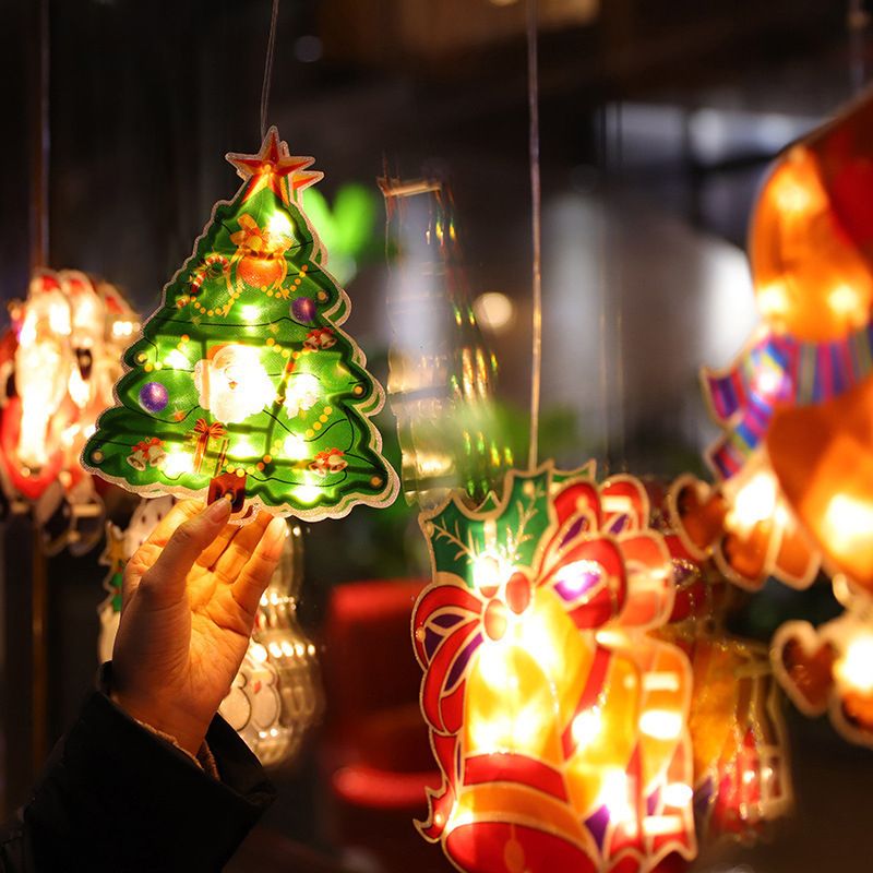 Modern Creative LED String Lights Plastic Indoor Christmas Decorative Light