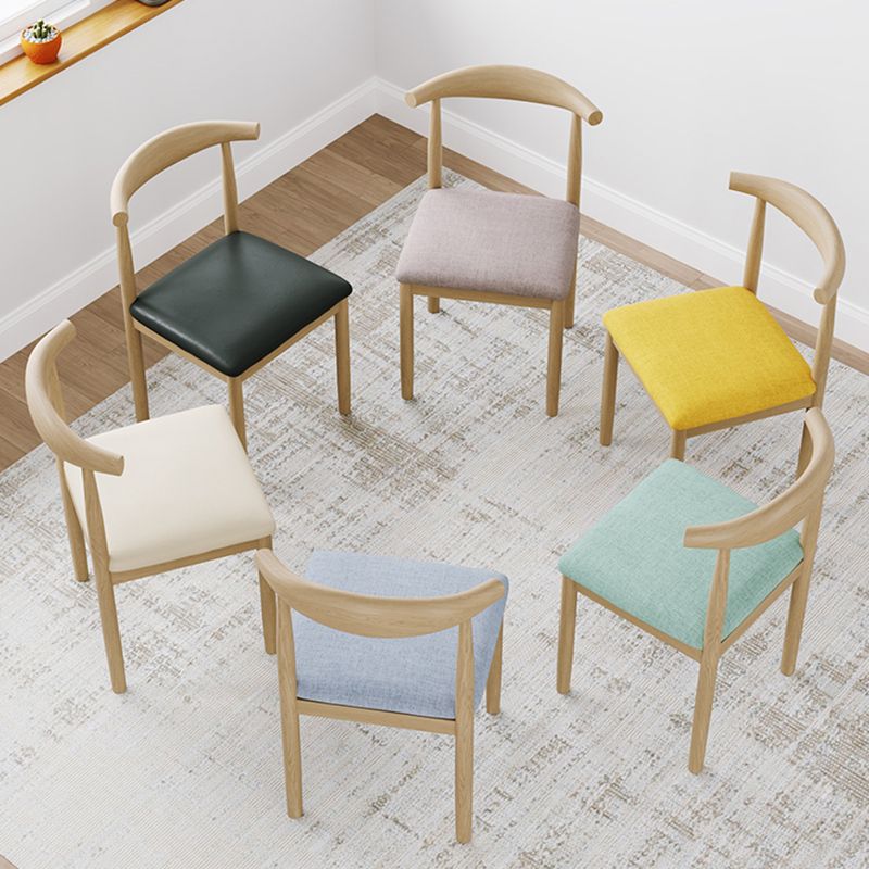 Contemporary Style Metal Chair Set Open Back Side Kitchen Dining Rooms Chair