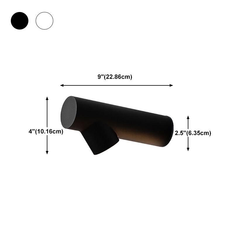 Modern Wall Washer Light Minimalist Metallic LED Hallway Surface Wall Sconce