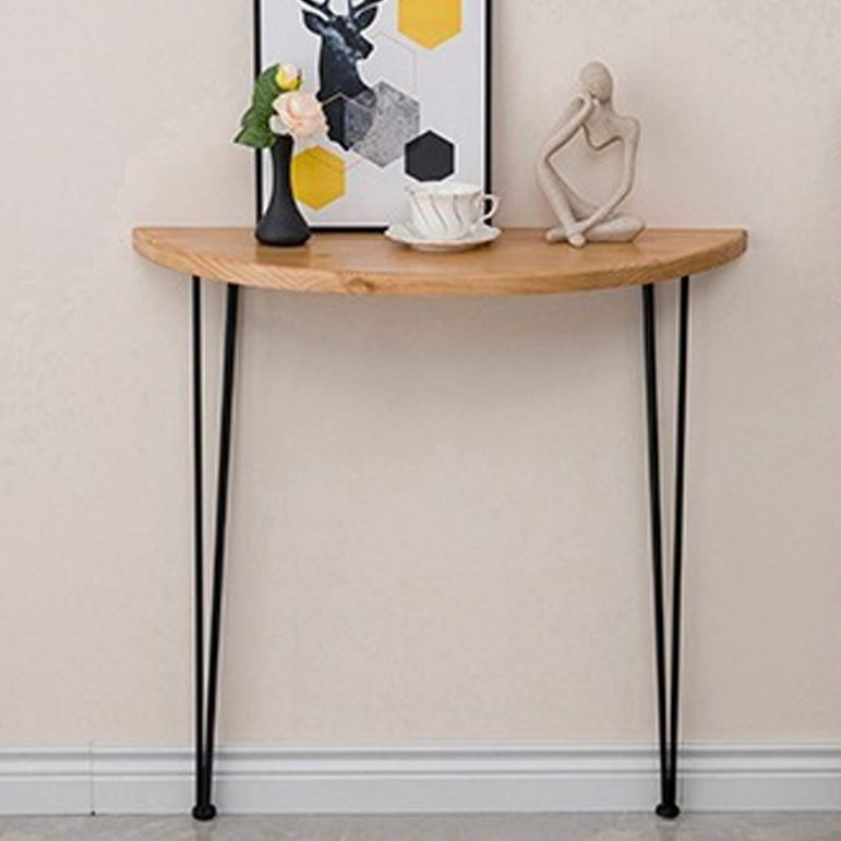 31.5 Inch Height Console Table Solid Wood Contemporary Console