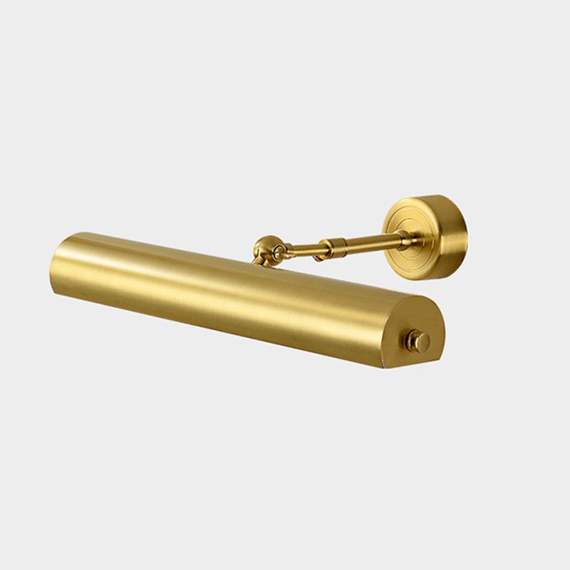 Modern Simple Copper Makeup Mirror Lamp Bathroom Nordic Mirror Light Fixture