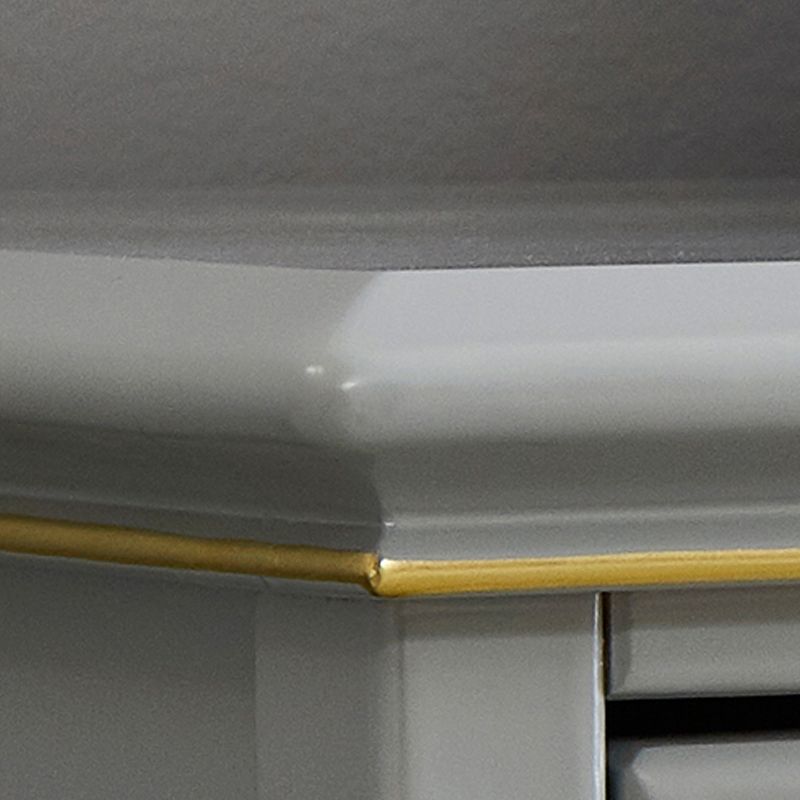 15.6-inch W Traditional Dresser Solid Wood Storage Chest with 3/4/5 Drawers