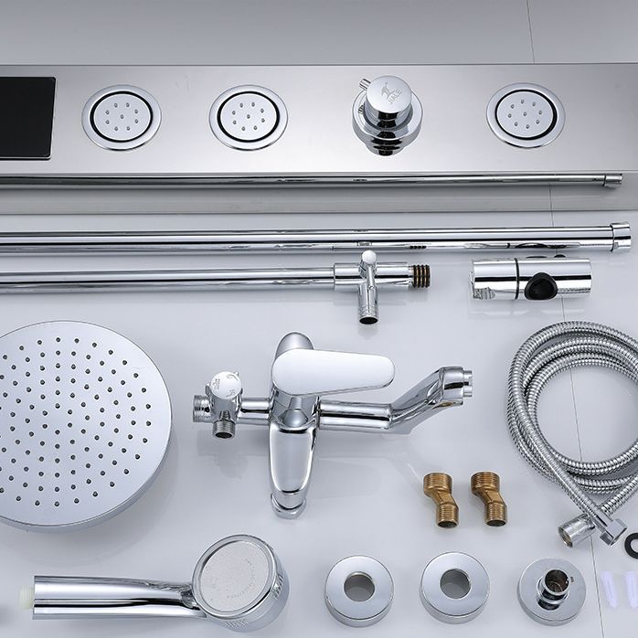 Shower System Stainless Steel Shower Hose Wall Mounted Modern Handshower Shower System