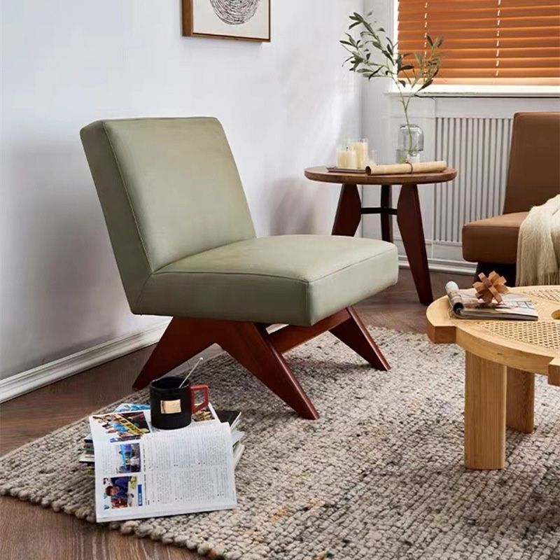 Mid-century Modern Slipper Chair Living Room Fino Accent Chair