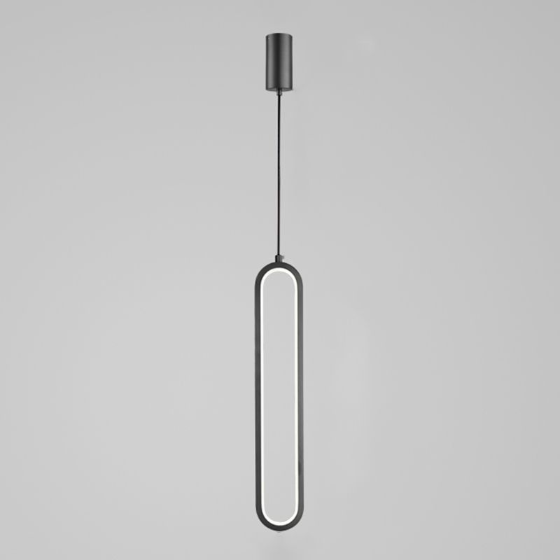Chambre à coucher en suspension d'éclairage minimalisme kit de pendentif linéaire pour chambre à coucher