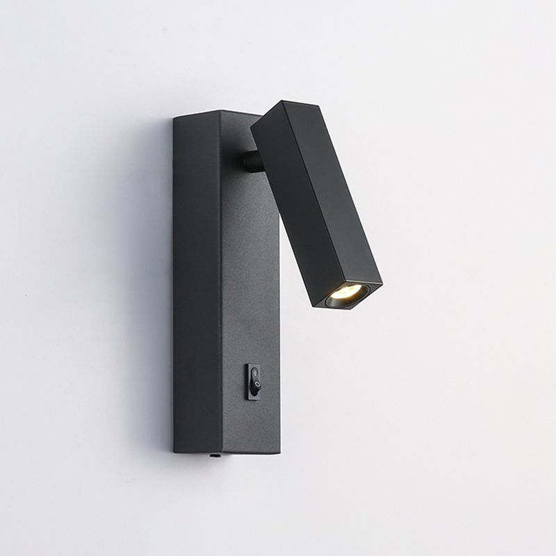 1-Light Geometric Wall Mount Light Modern Style Metal Wall Mount Lighting