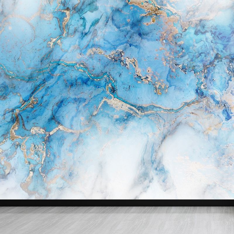 Stain Resistant Abstract Pattern Mural Non-Woven Modern Wall Decor for Girls Room