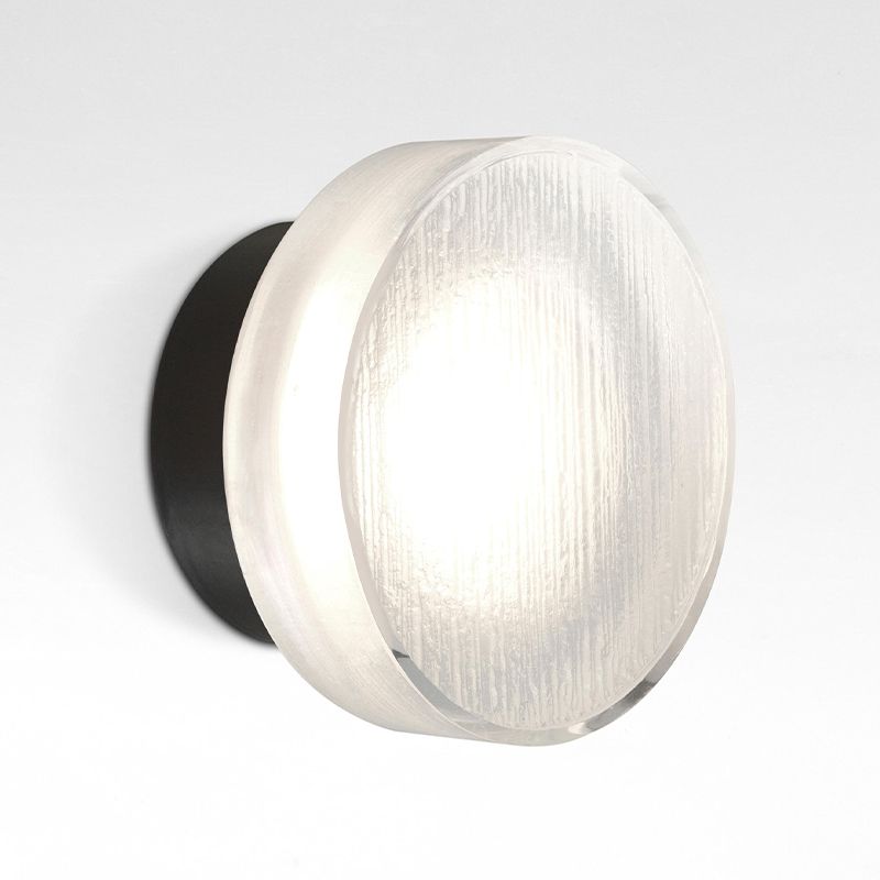 Nordic Style Vanity Light Circle Shape Vanity Lamp with Acrylic Shade for Shower Room