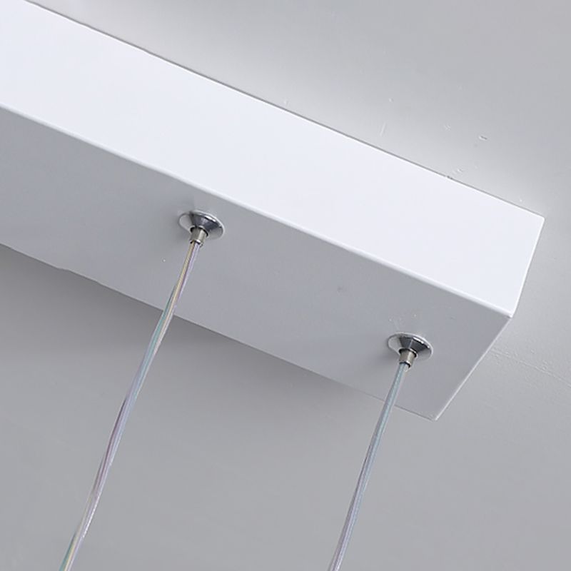 Illuminazione dell'isola geometrica contemporanea Metal 4 Light Segret Isola Light