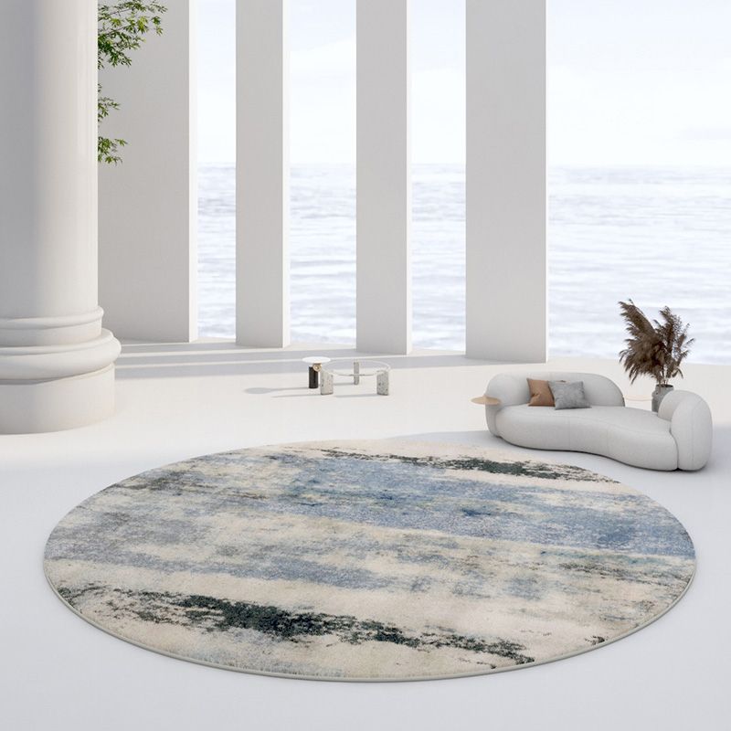 Tapis panaché aquarelle, tapis d'intérieur antidérapant en Polyester pour la décoration de la maison